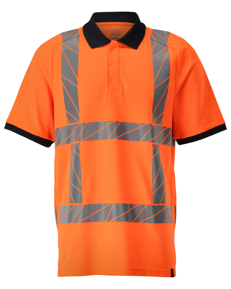Poloshirt ACCELERATE SAFE warnschutz-orange