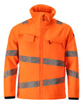 Softshell-Jacke ACCELERATE SAFE warnschutz-orange