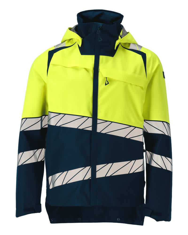 Hardshell-Jacke ACCELERATE SAFE dark navy/hi-vis yellow