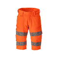 Lange Arbeitsshorts ACCELERATE SAFE warnschutz-orange