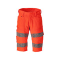 Lange Arbeitsshorts ACCELERATE SAFE warnschutz-rot