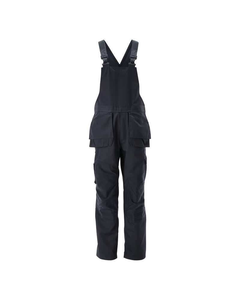 Bib & Brace with holster pockets ACCELERATE dunkelblau