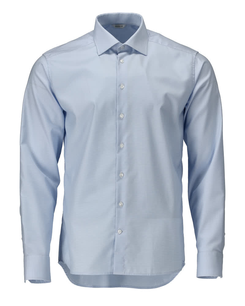 Hemd M by Mascot light blue/white checked
