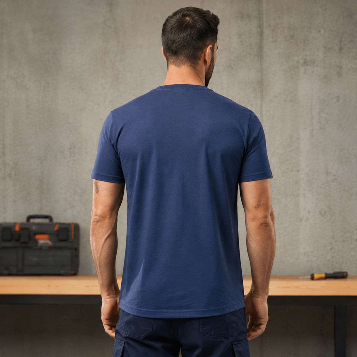 T-Shirt CROSSOVER navy blue