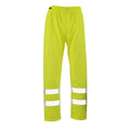 Rain Trousers SAFE AQUA warnschutz-gelb