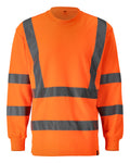 Sweatshirt SAFE CLASSIC warnschutz-orange