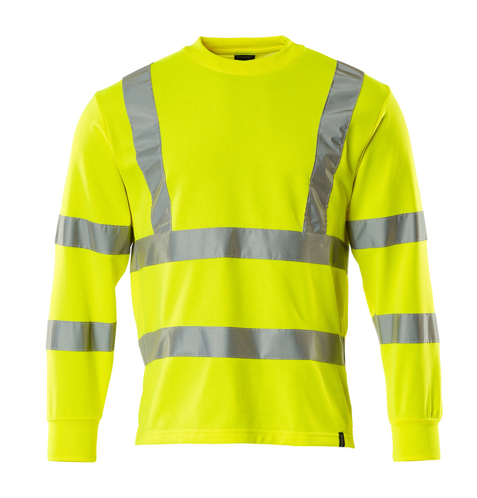 Sweatshirt SAFE CLASSIC warnschutz-gelb