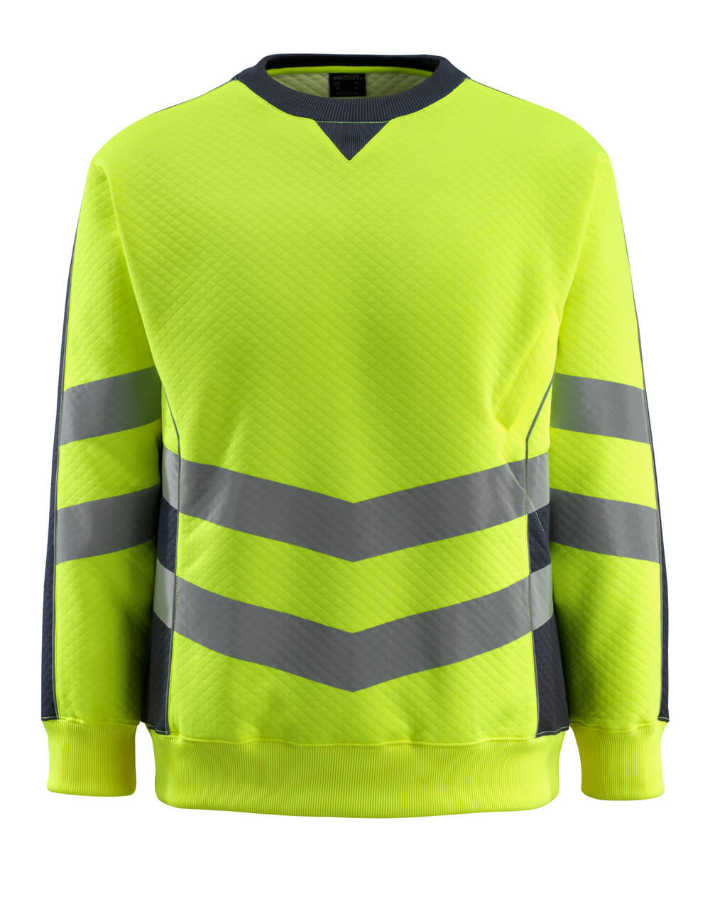 Sweatshirt SAFE SUPREME hi-vis yellow/dark navy