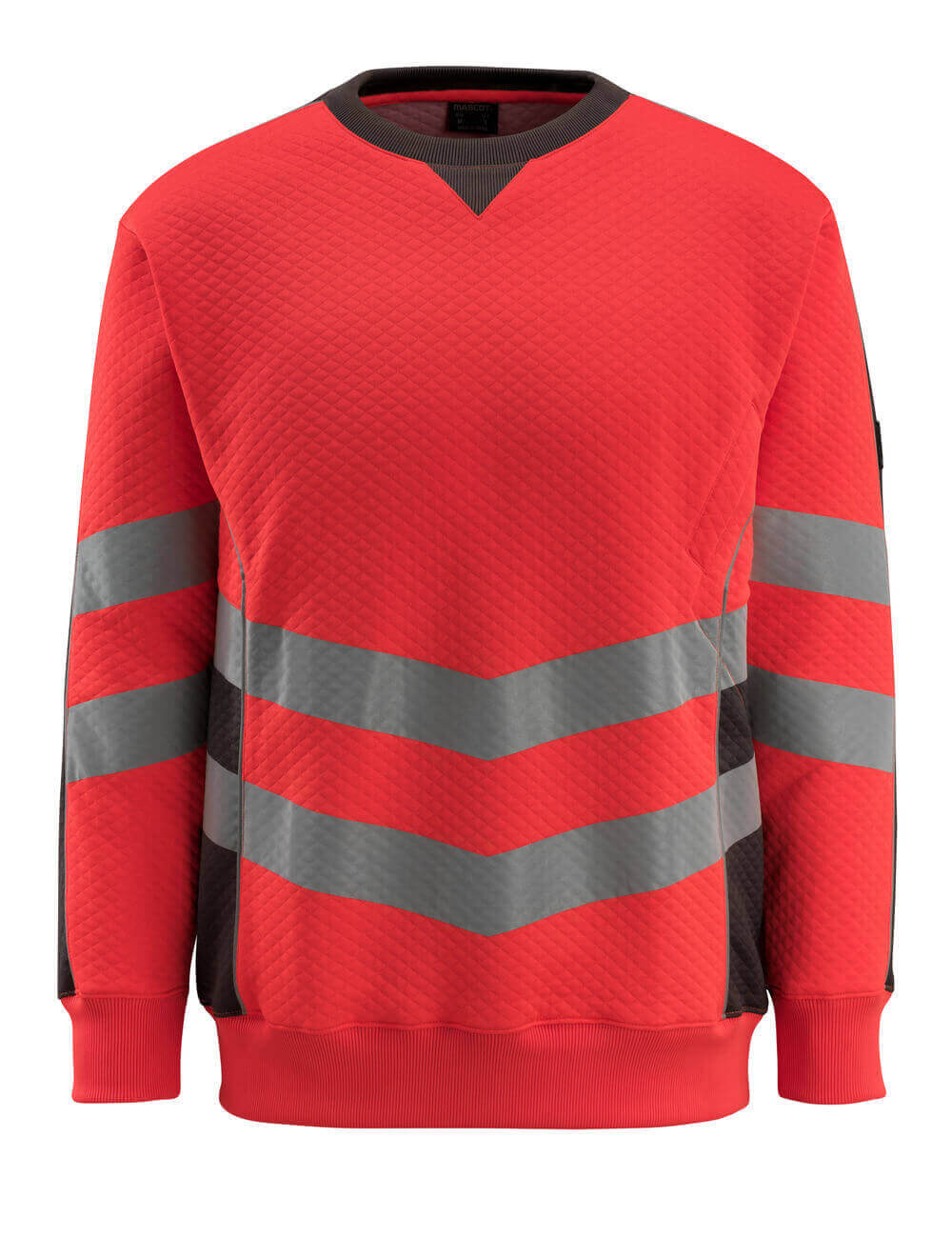 Sweatshirt SAFE SUPREME hi-vis red/dark anthracite