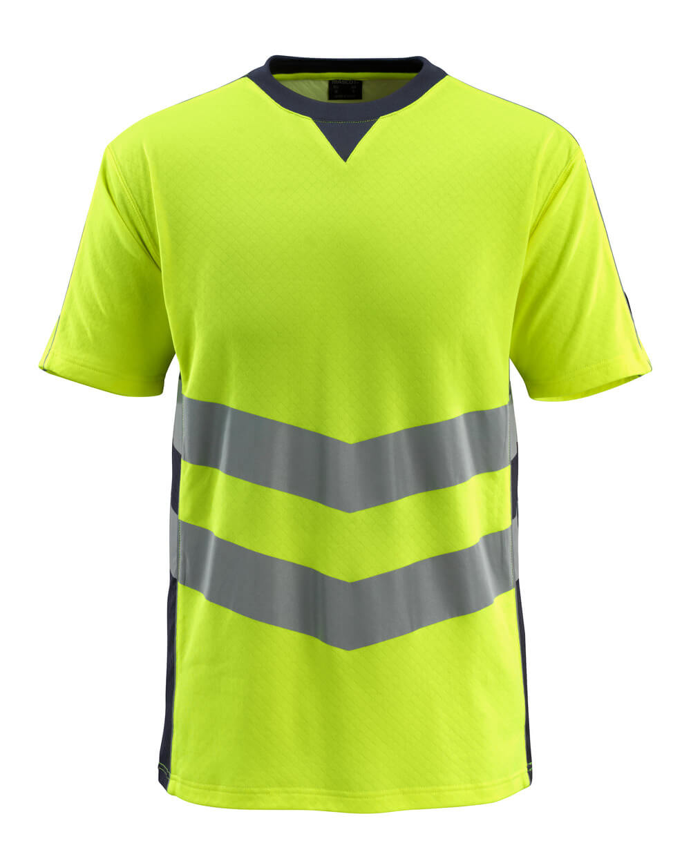 T-Shirt SAFE SUPREME hi-vis yellow/dark navy