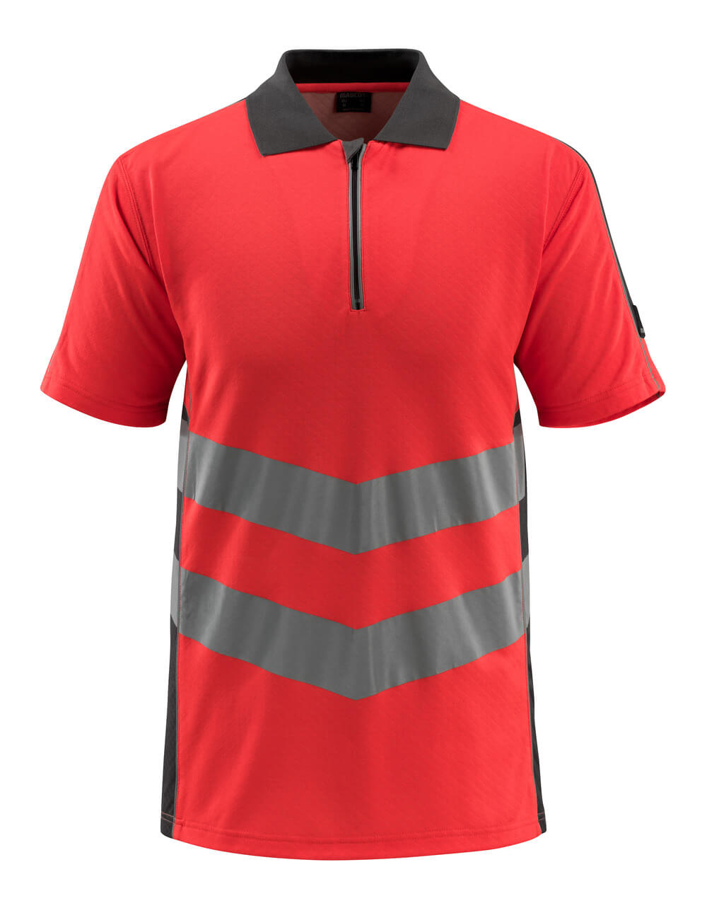Poloshirt SAFE SUPREME hi-vis red/dark anthracite