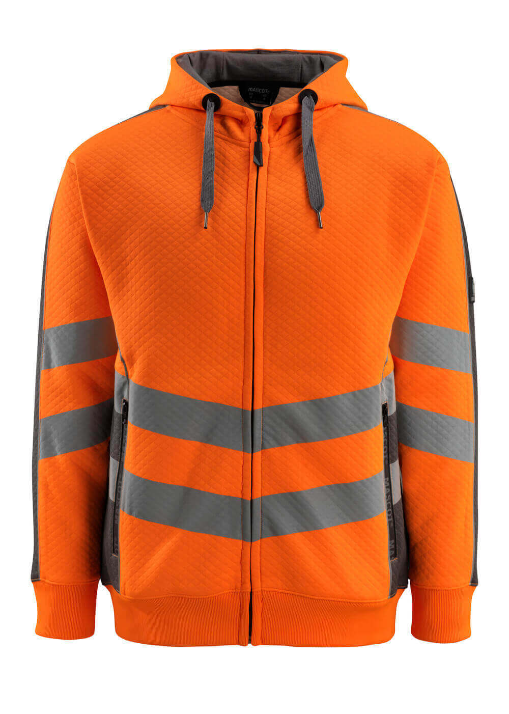 Hoodie mit Reißverschluss SAFE SUPREME hi-vis orange/dark anthracite