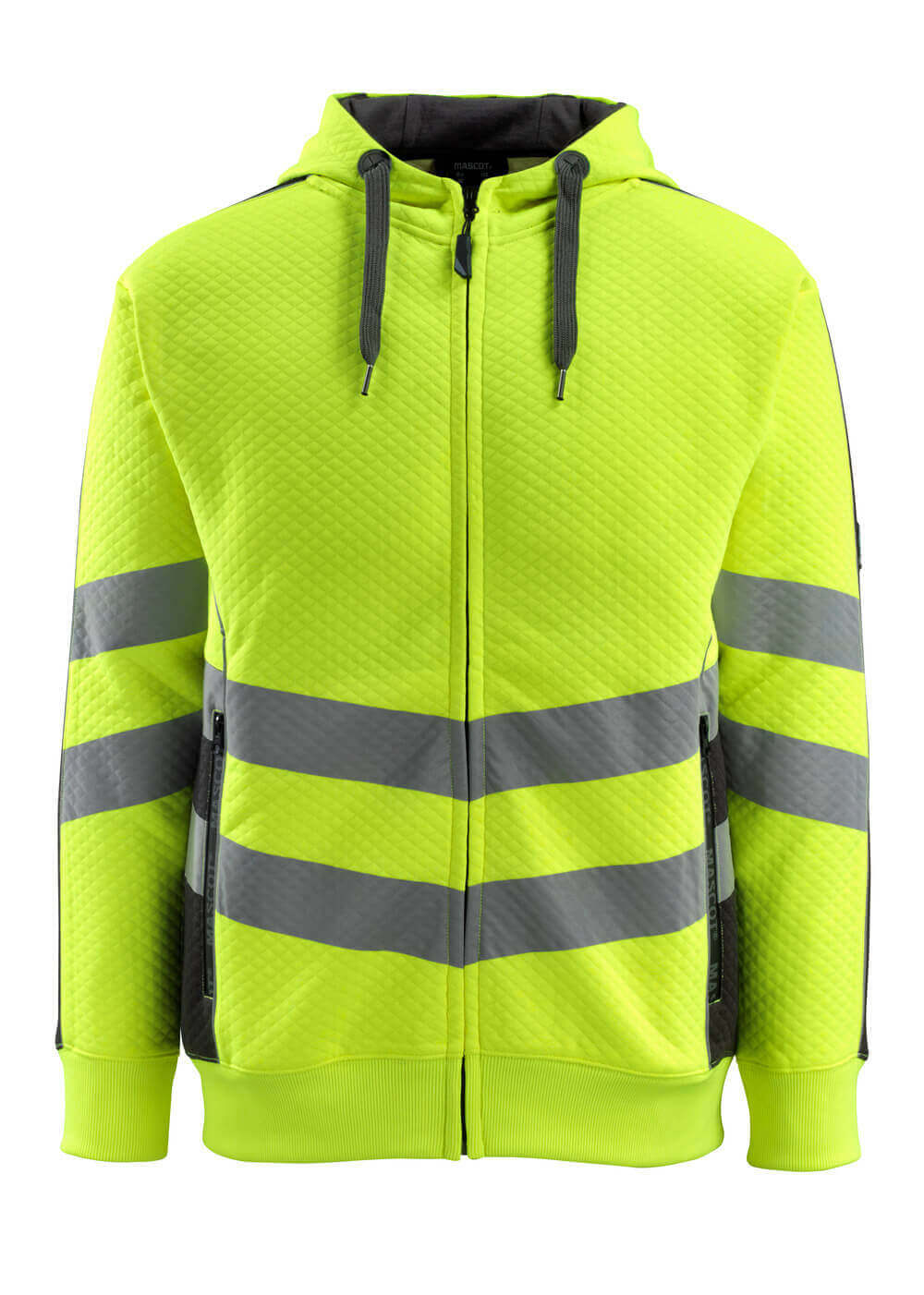 Hoodie mit Reißverschluss SAFE SUPREME hi-vis yellow/black