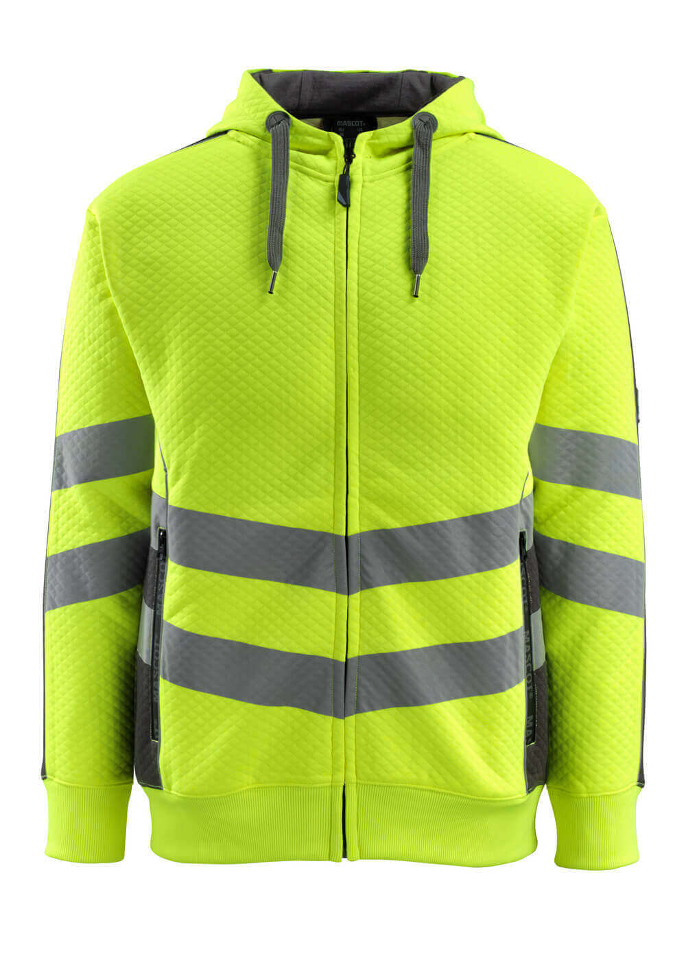 Hoodie mit Reißverschluss SAFE SUPREME hi-vis yellow/dark anthracite