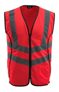 Traffic Vest SAFE SUPREME warnschutz-rot