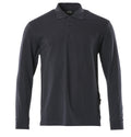Polo Shirt, long-sleeved CROSSOVER graphite blue