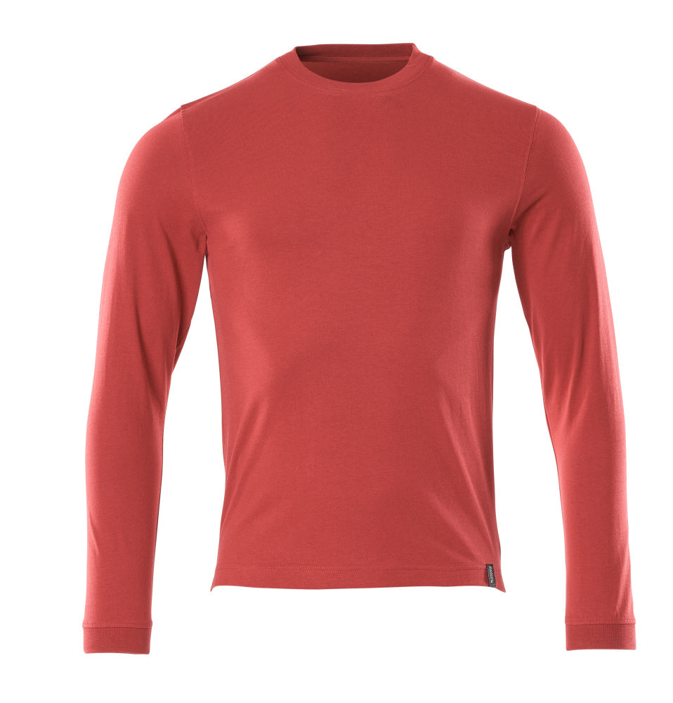 Langarmshirt CROSSOVER rot