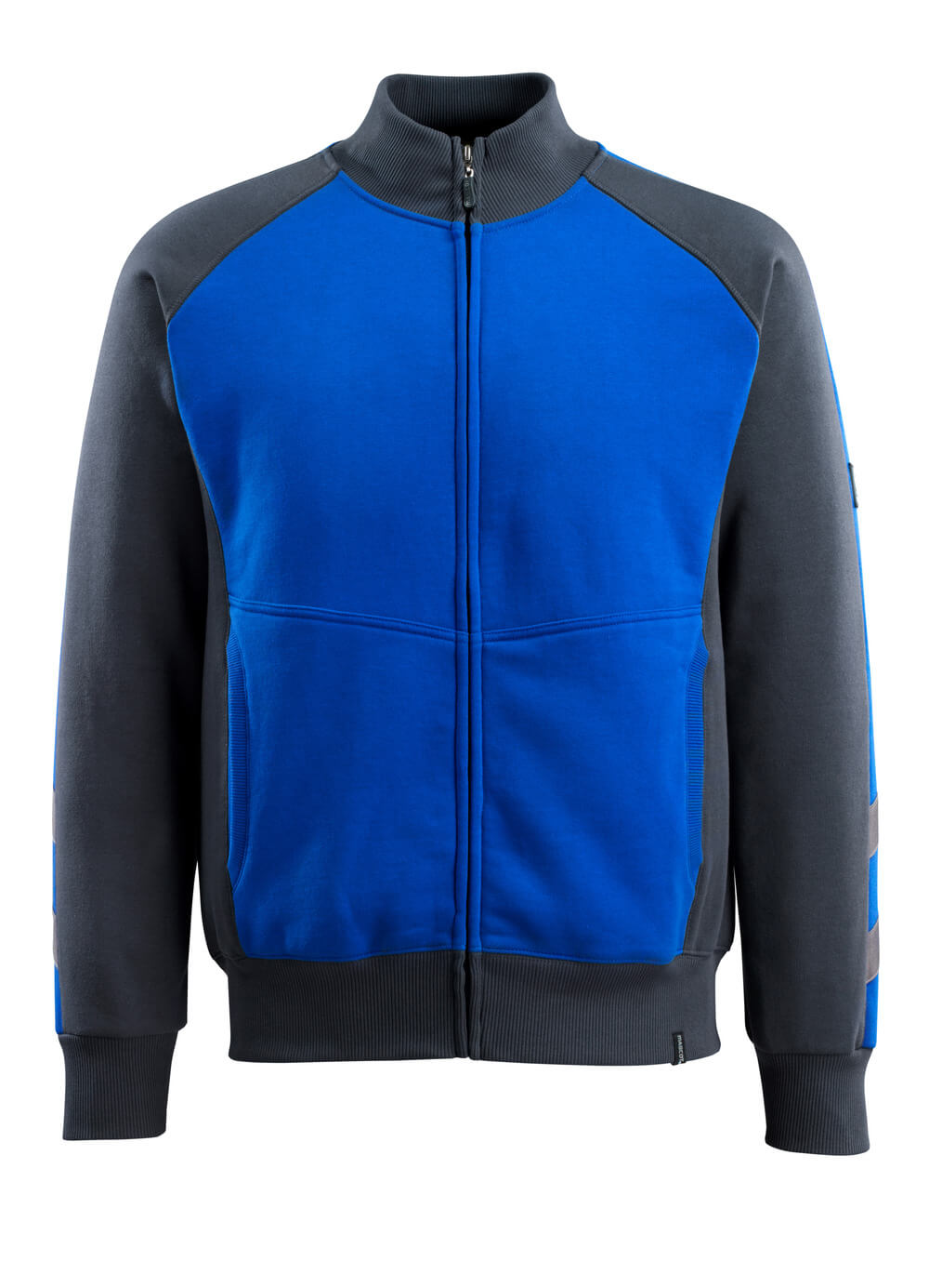 Sweatshirt mit Reißverschluss UNIQUE royal/dark navy