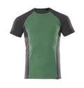 T-Shirt UNIQUE green/black