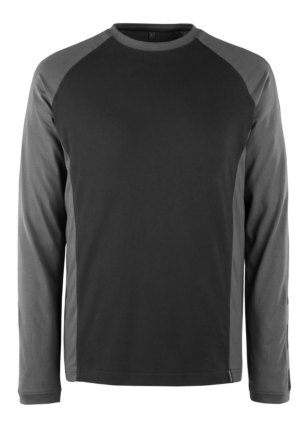 Langarmshirt UNIQUE black/dark anthracite