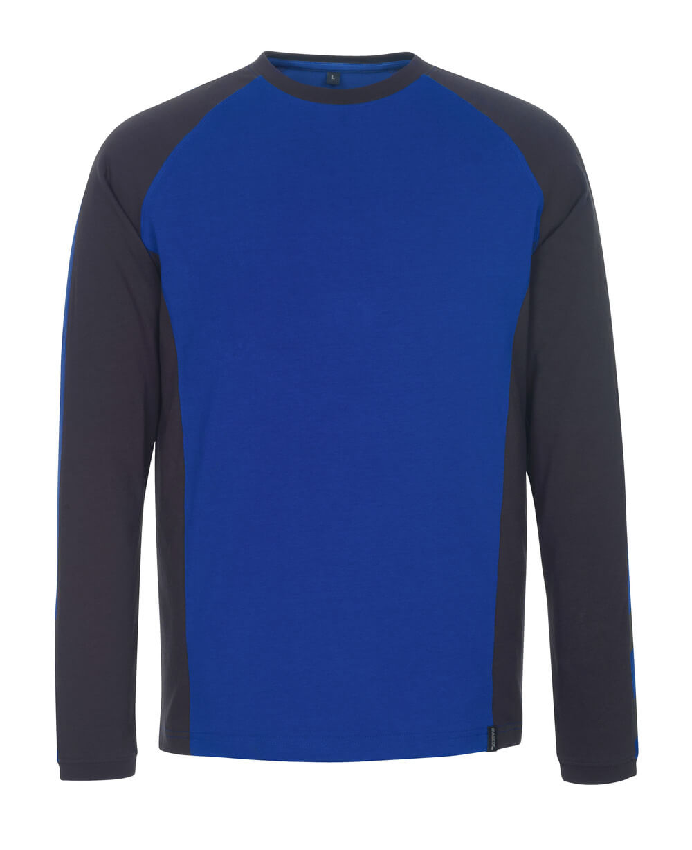 Langarmshirt UNIQUE royal/dark navy