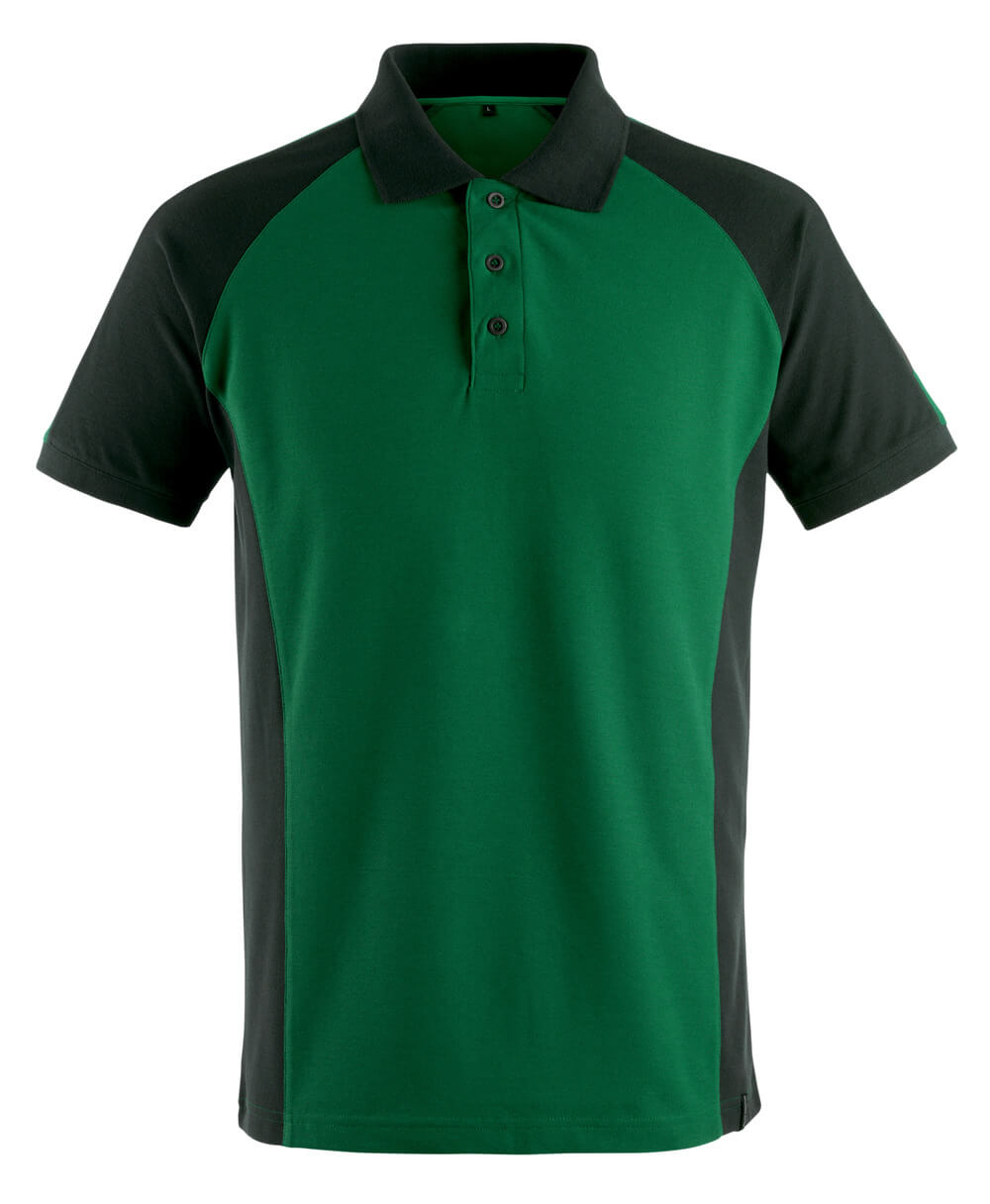Poloshirt UNIQUE green/black