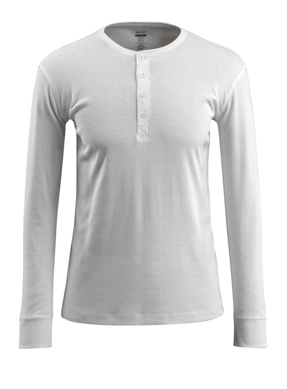Langarmshirt CROSSOVER weiß