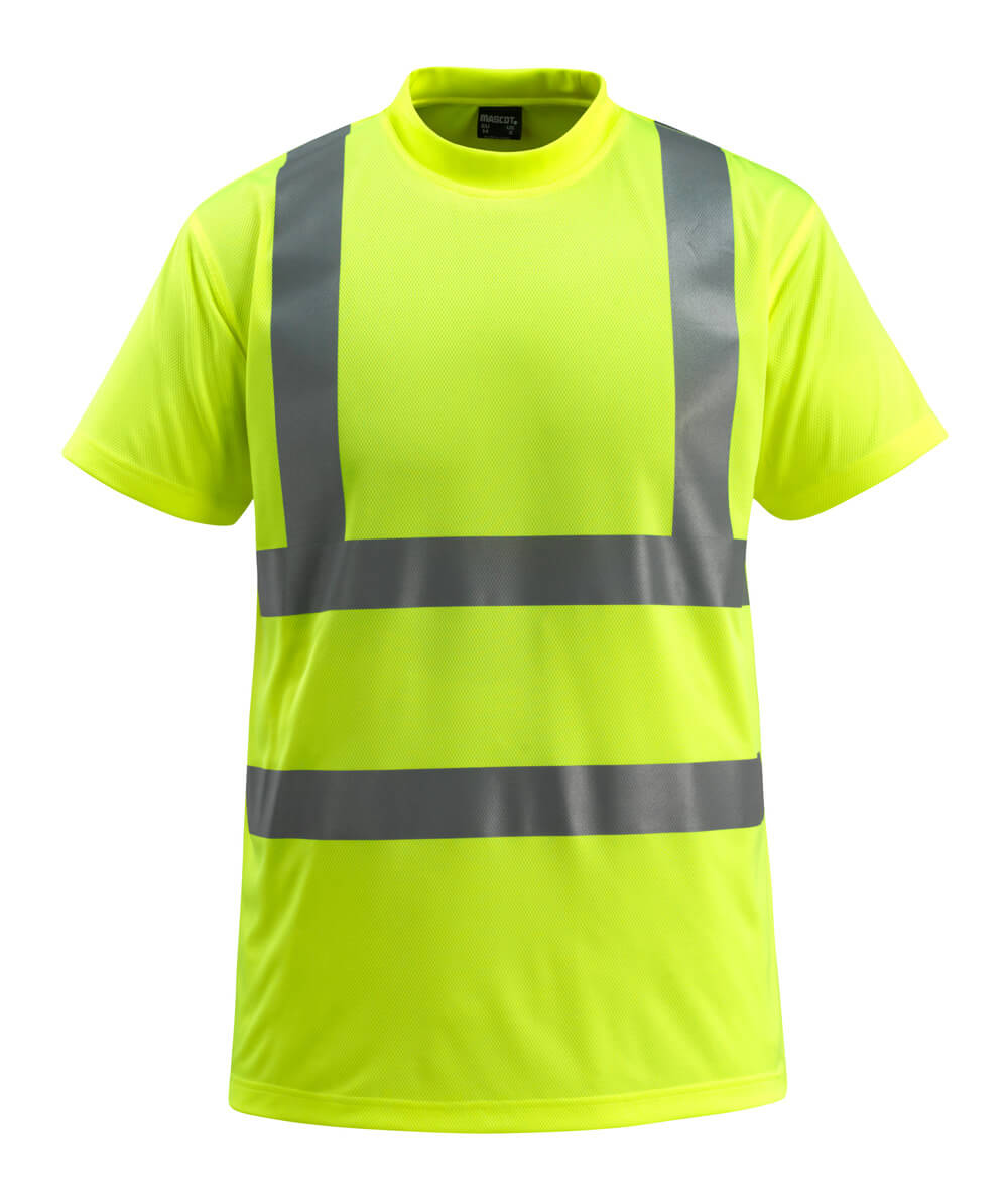 T-Shirt SAFE LIGHT warnschutz-gelb