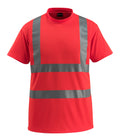 T-Shirt SAFE LIGHT warnschutz-rot