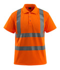 Poloshirt SAFE LIGHT warnschutz-orange