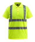 Poloshirt SAFE LIGHT warnschutz-gelb
