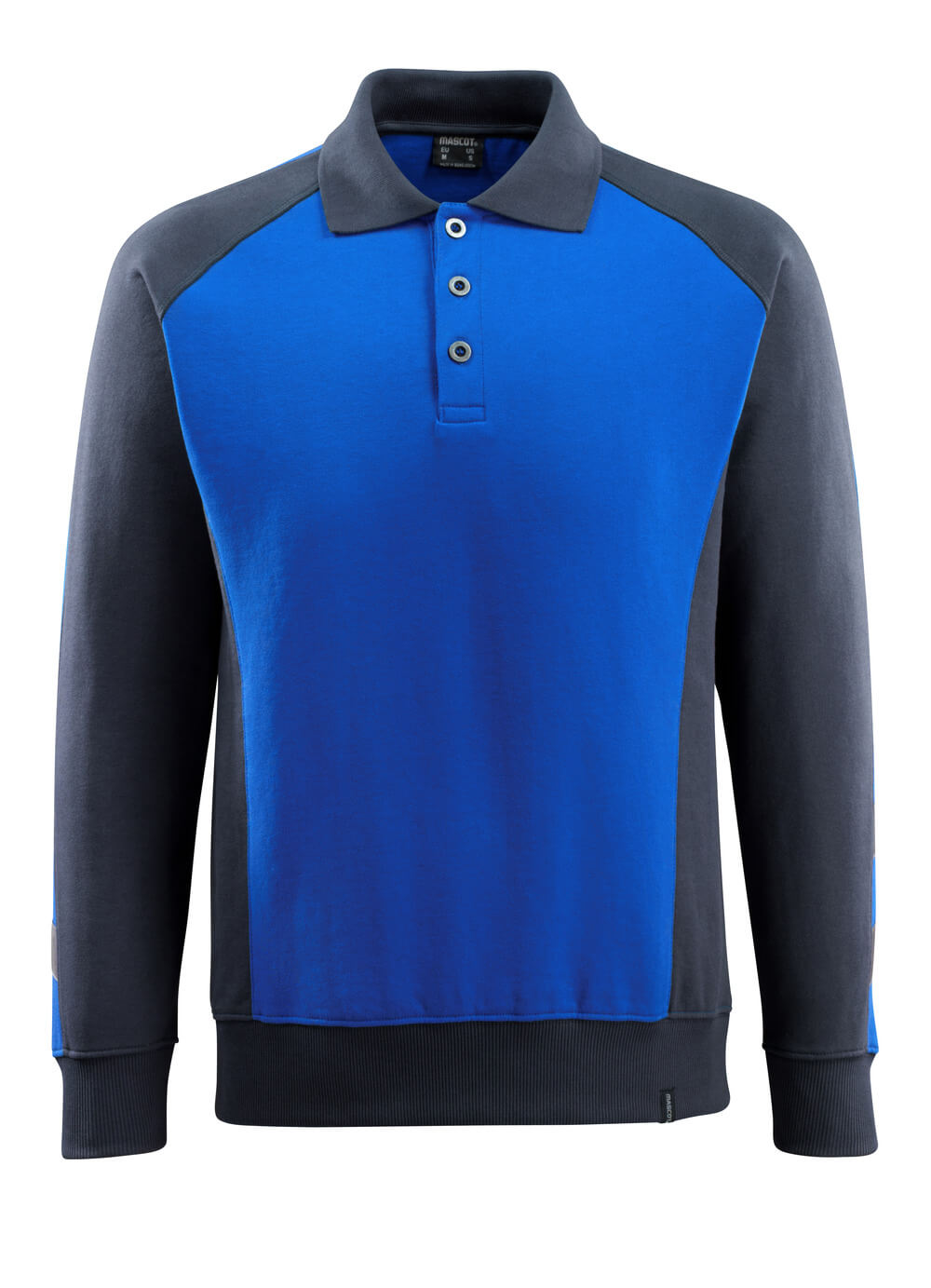 Polo Sweatshirt UNIQUE royal/dark navy