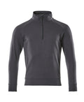 Sweatshirt with half zip CROSSOVER dunkelblau