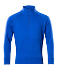 Sweatshirt with half zip CROSSOVER royal