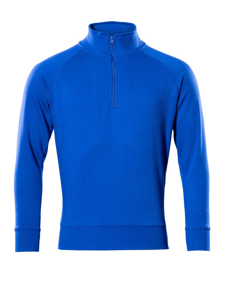 Sweatshirt with half zip CROSSOVER royal