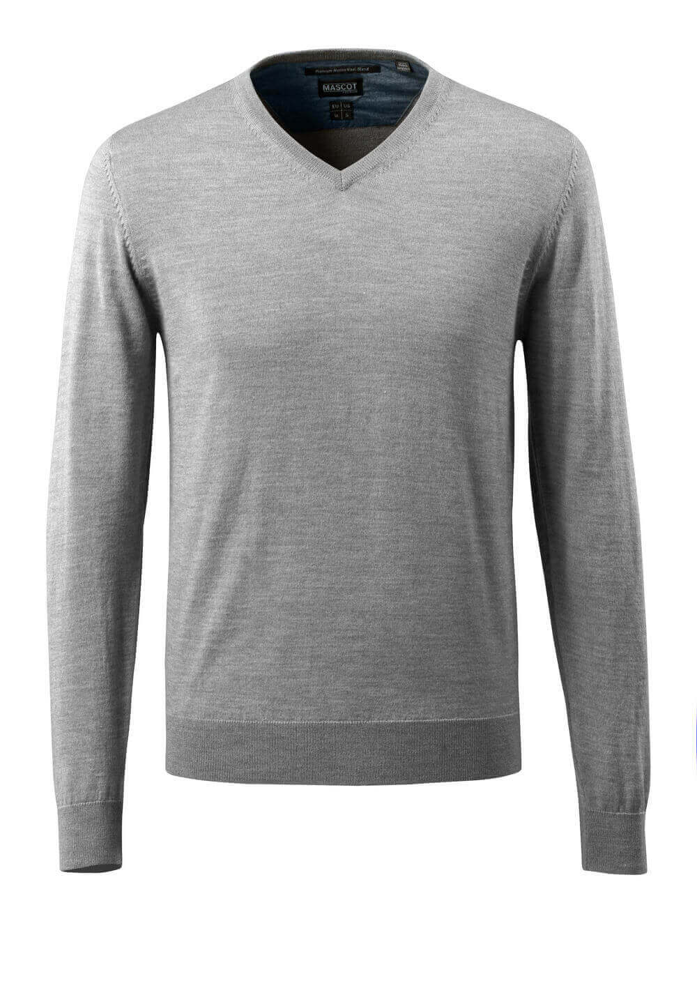 Knitted Jumper FRONTLINE grey-flecked
