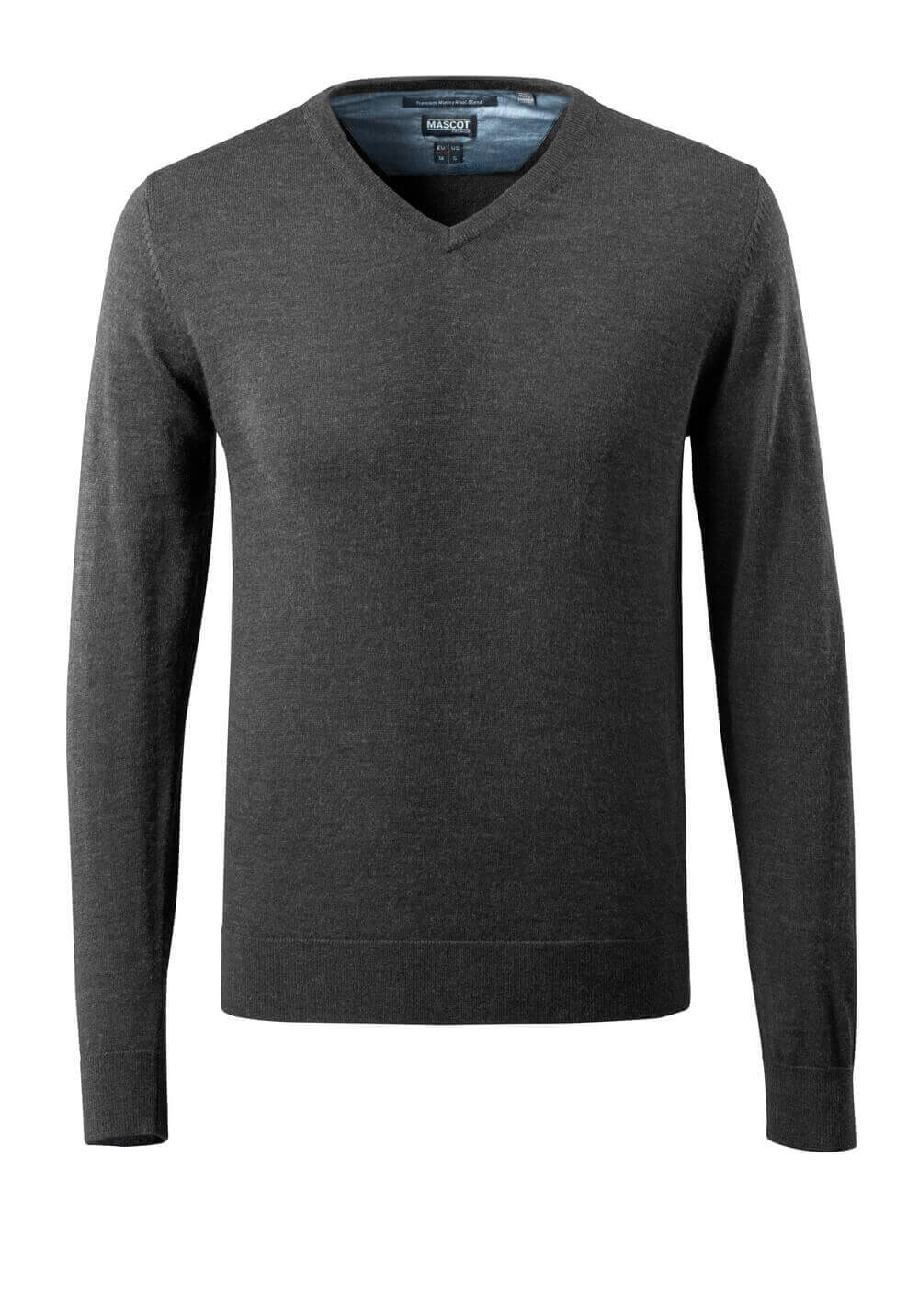 Knitted Jumper FRONTLINE dark anthracite/light grey-flecked