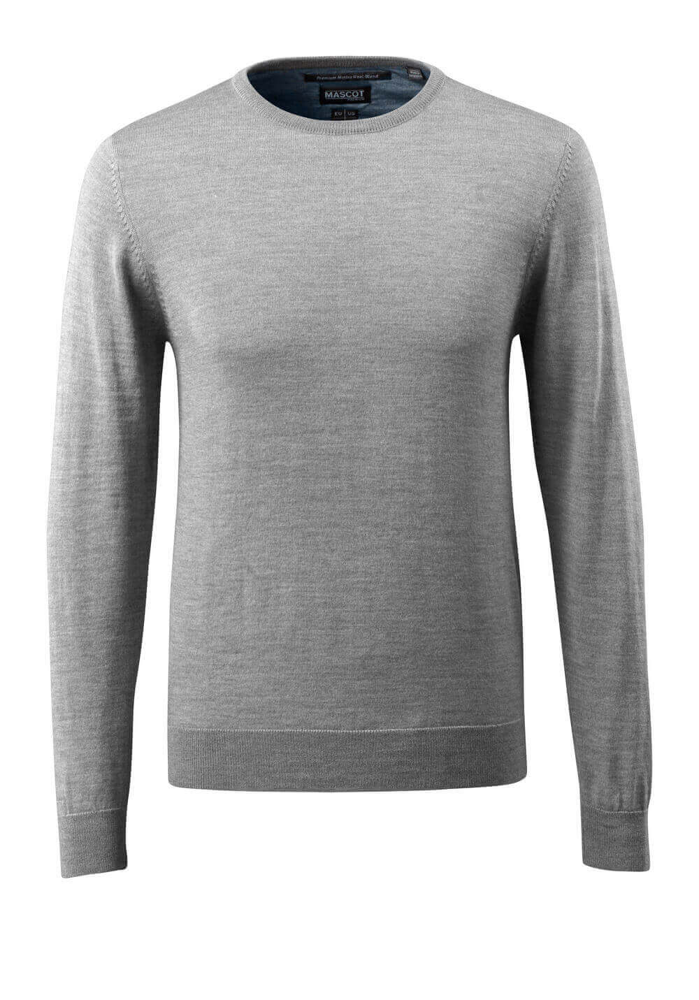 Knitted Jumper FRONTLINE grey-flecked