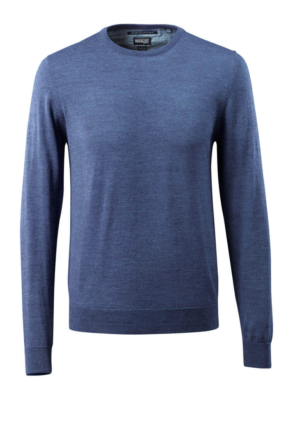 Knitted Jumper FRONTLINE blue-flecked