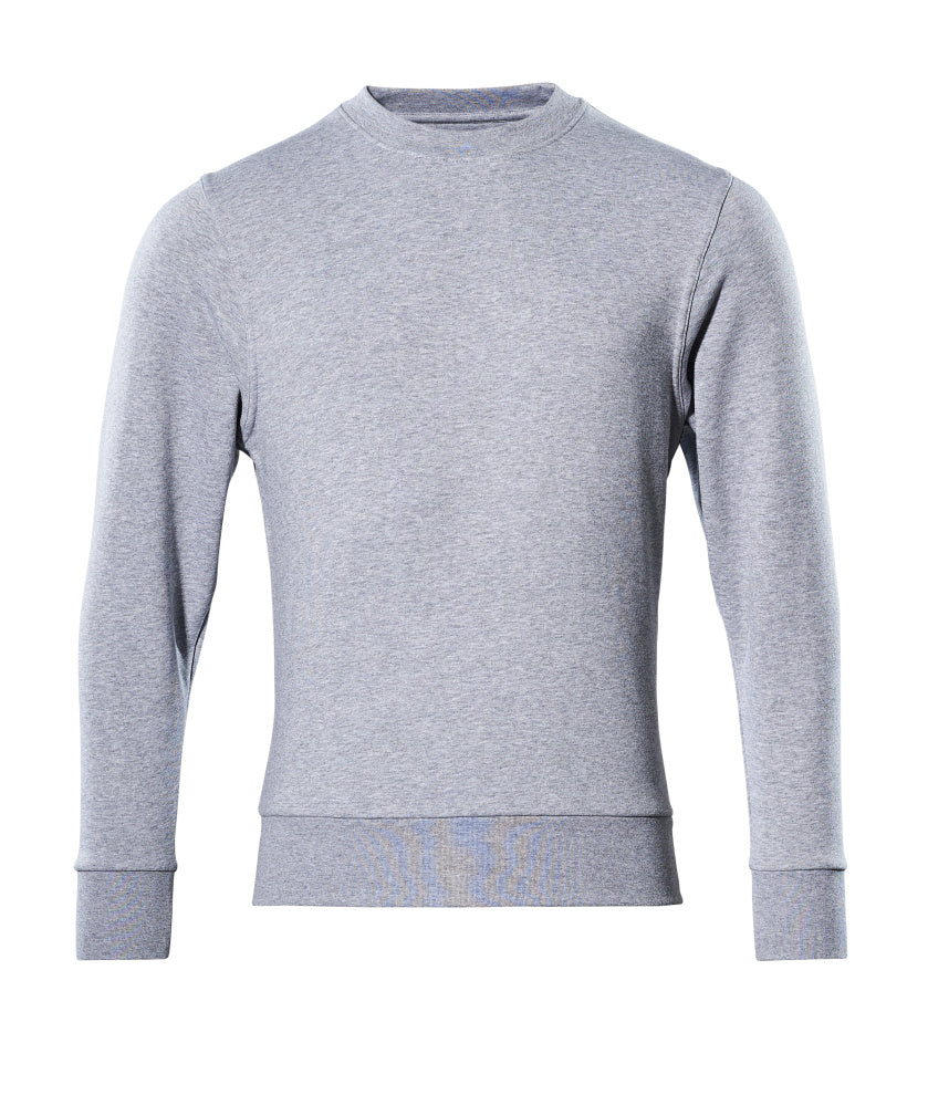 Sweatshirt CROSSOVER grey-flecked