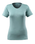 T-Shirt CROSSOVER dusty turquoise