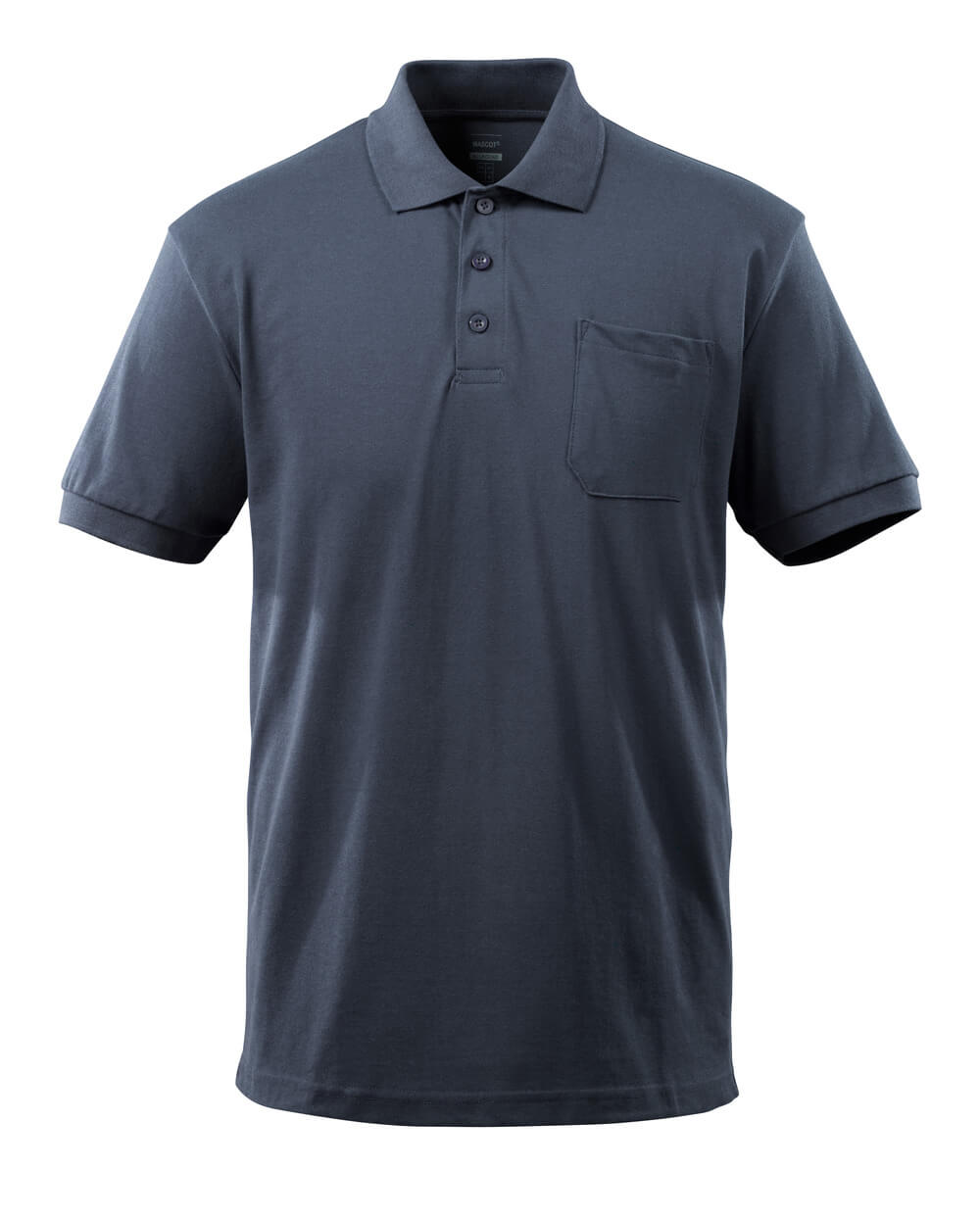 Poloshirt mit Brusttasche CROSSOVER dunkelblau