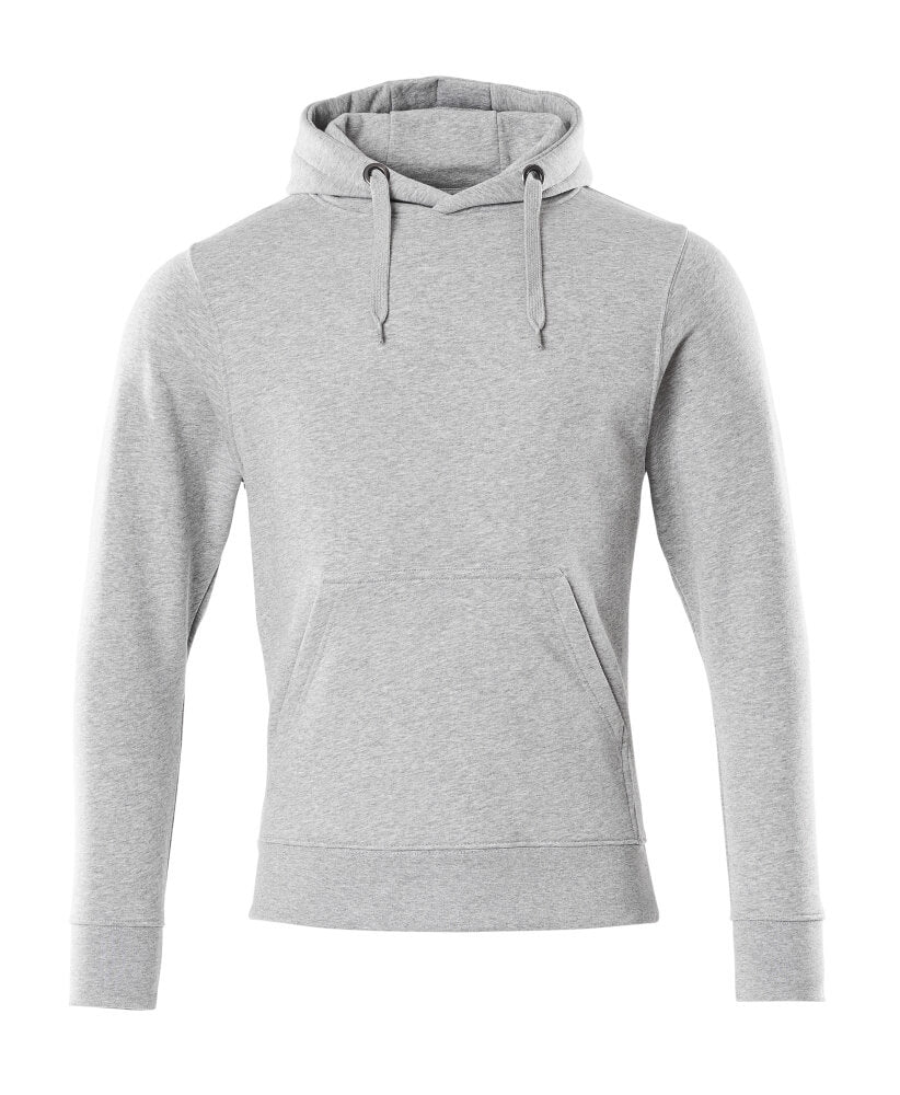 Hoodie CROSSOVER grey-flecked