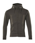 Hoodie mit Reißverschluss CROSSOVER dark anthracite