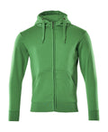 Hoodie mit Reißverschluss CROSSOVER grass green