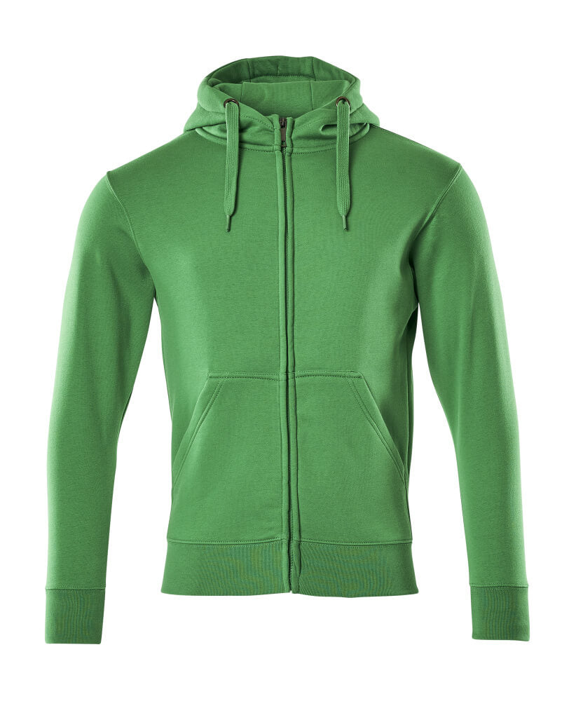 Hoodie mit Reißverschluss CROSSOVER grass green