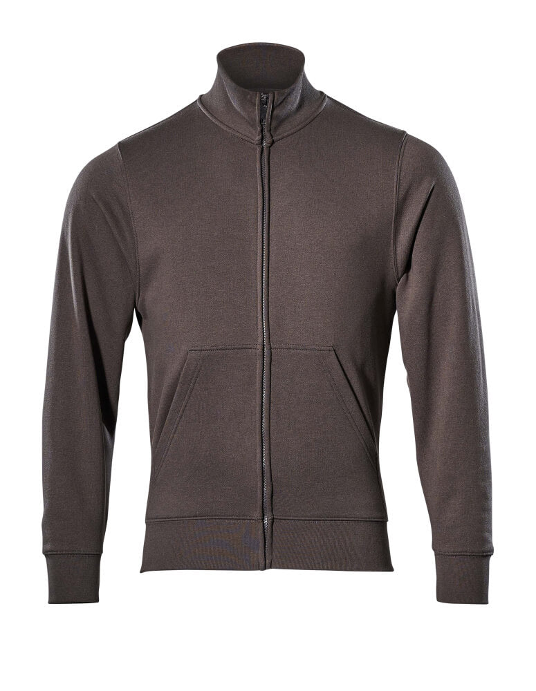 Sweatshirt mit Reißverschluss CROSSOVER dark anthracite
