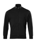 Sweatshirt mit Reißverschluss CROSSOVER deep black