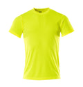 T-Shirt CROSSOVER warnschutz-gelb