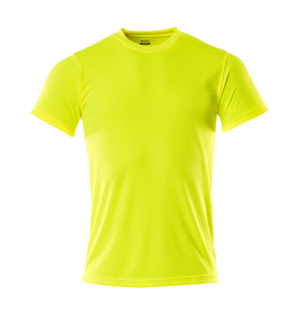 T-Shirt CROSSOVER warnschutz-gelb
